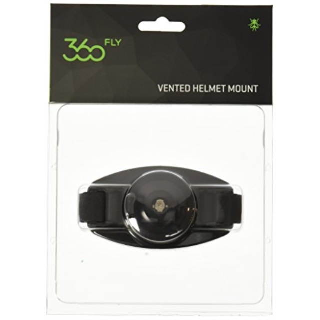 360fly - QuickTwist Vented Helmet Mount - Black
