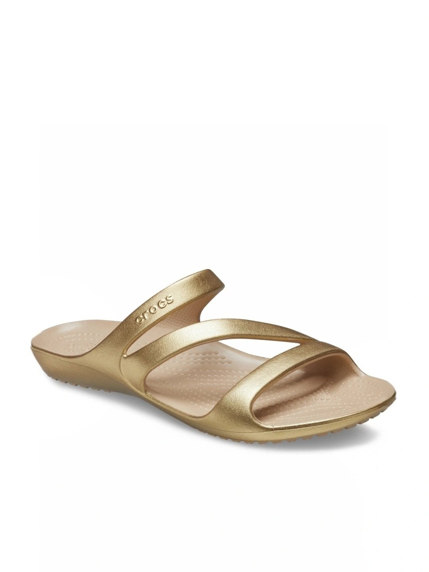 Crocs Women's Kadee Gold Casual Sandals