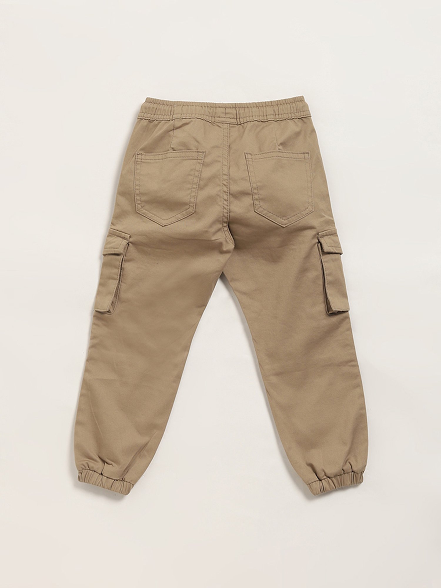 HOP Boys by Westside Beige Cargo Joggers