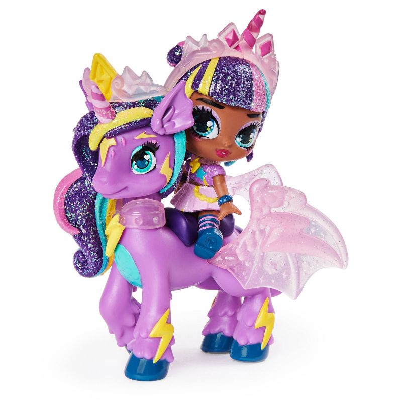 Hatchimals Pixies Riders Moonlight Mia Pixie & Unicornix Glider Hatchimal Set with Mystery Feature