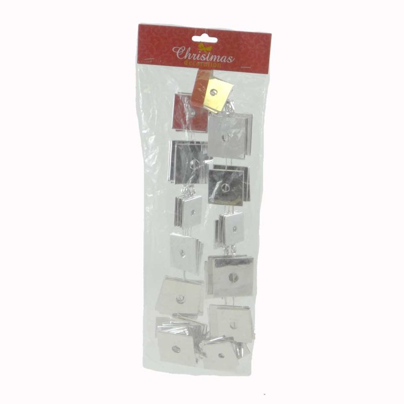 Christmas Silver Garland Christmas Jim Marvin  -  Banners And Garlands