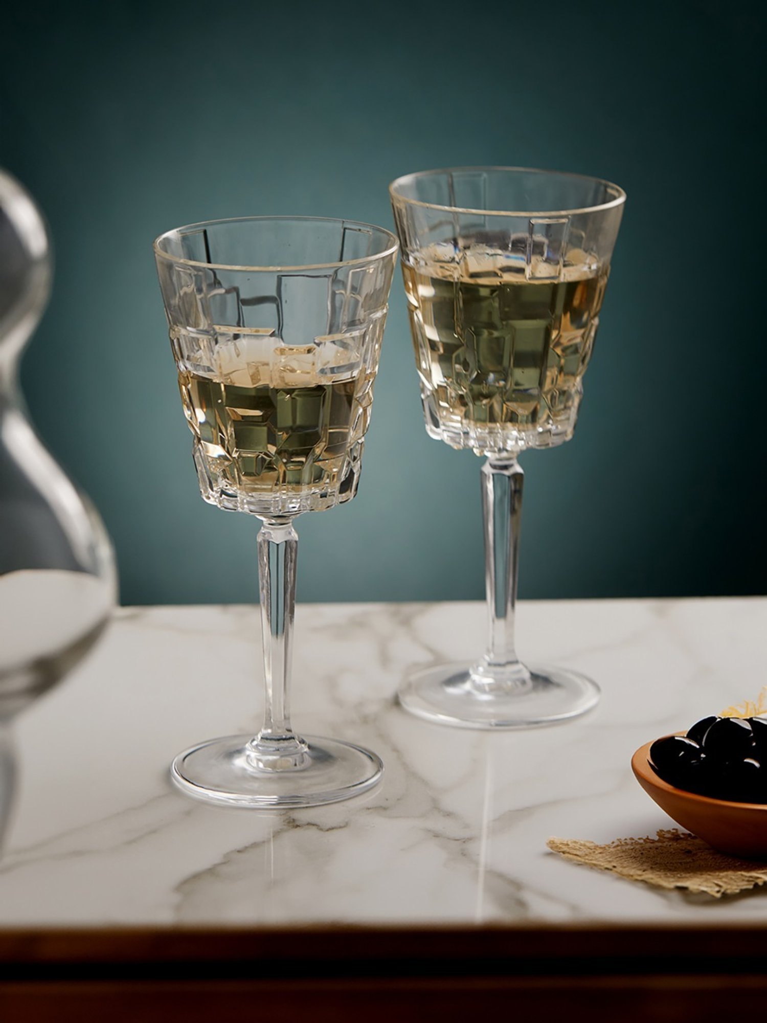 Mikasa Julie Transparent Glass Flute Glass (0.266 L) - Set of 4