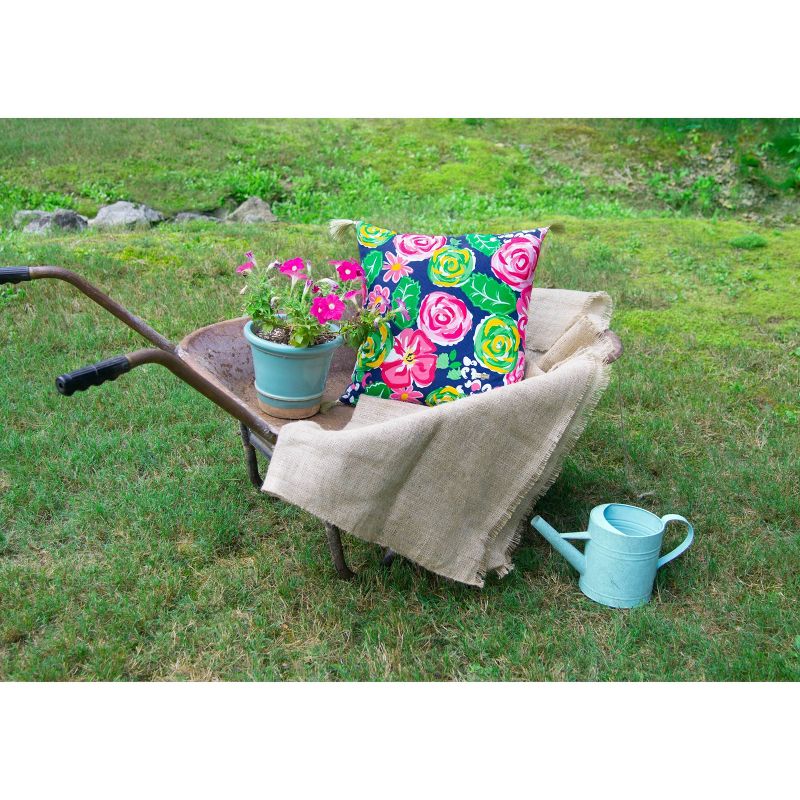 Simply Southern Floral Throw Pillow Pink - Rizzy Home