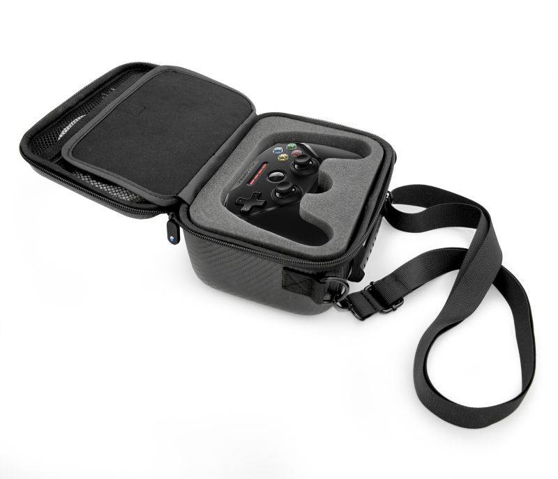 CM Bluetooth Gaming Controller Case fits Steelseries Nimbus Plus Mount, and iOS Controller Accessories - Includes Shoulder Strap and Padded Foam