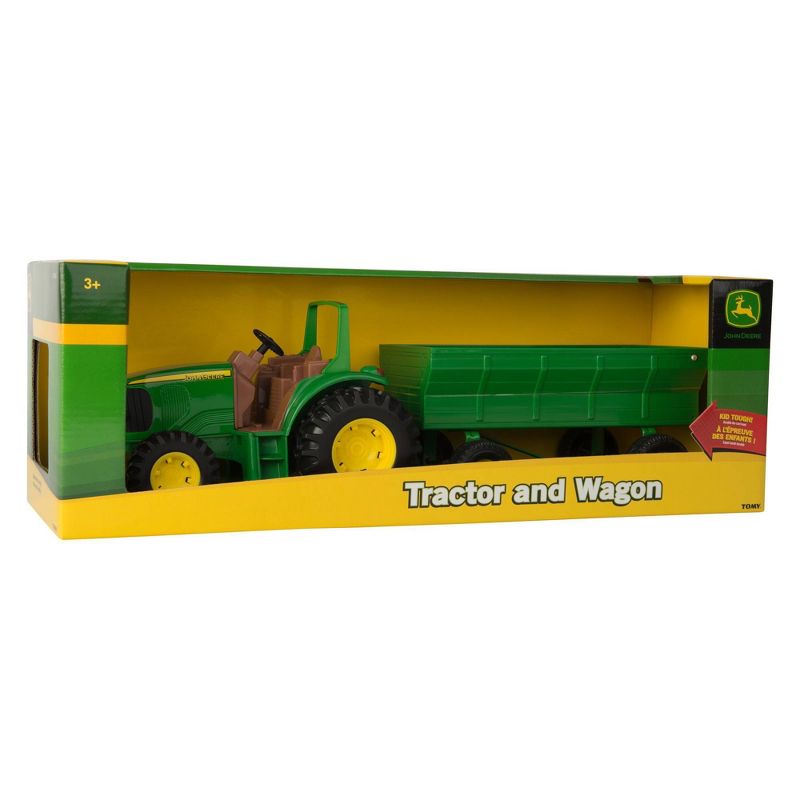 John Deere Tractor and Wagon