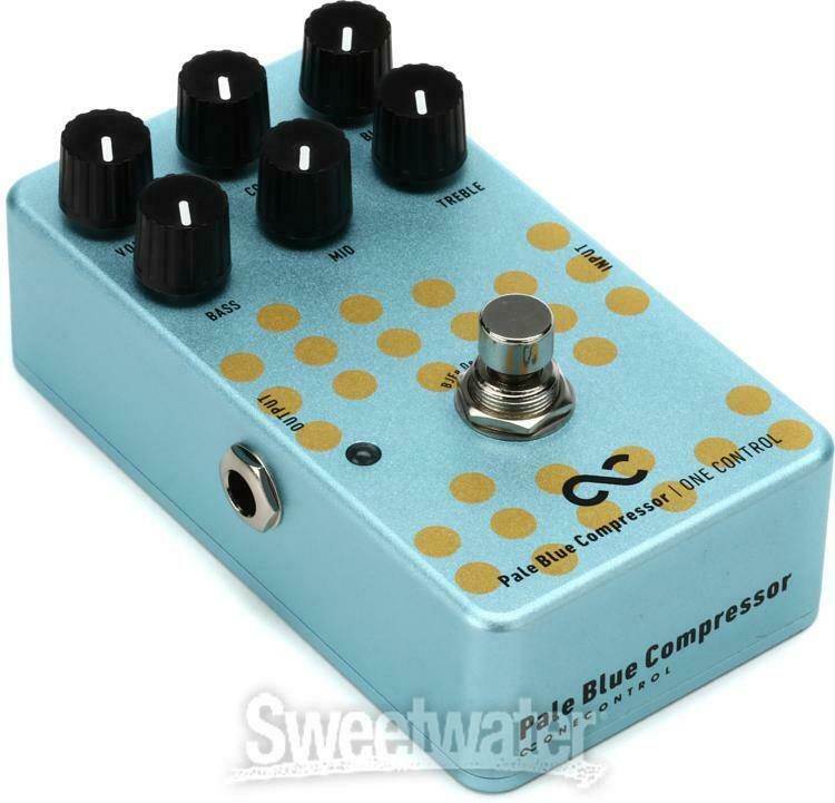 One Control Pale Blue Compressor Pedal