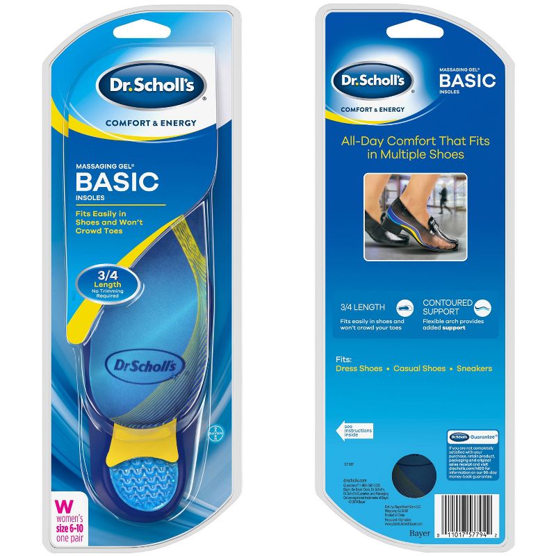 Dr. Scholl's Women's Comfort & Energy Insoles