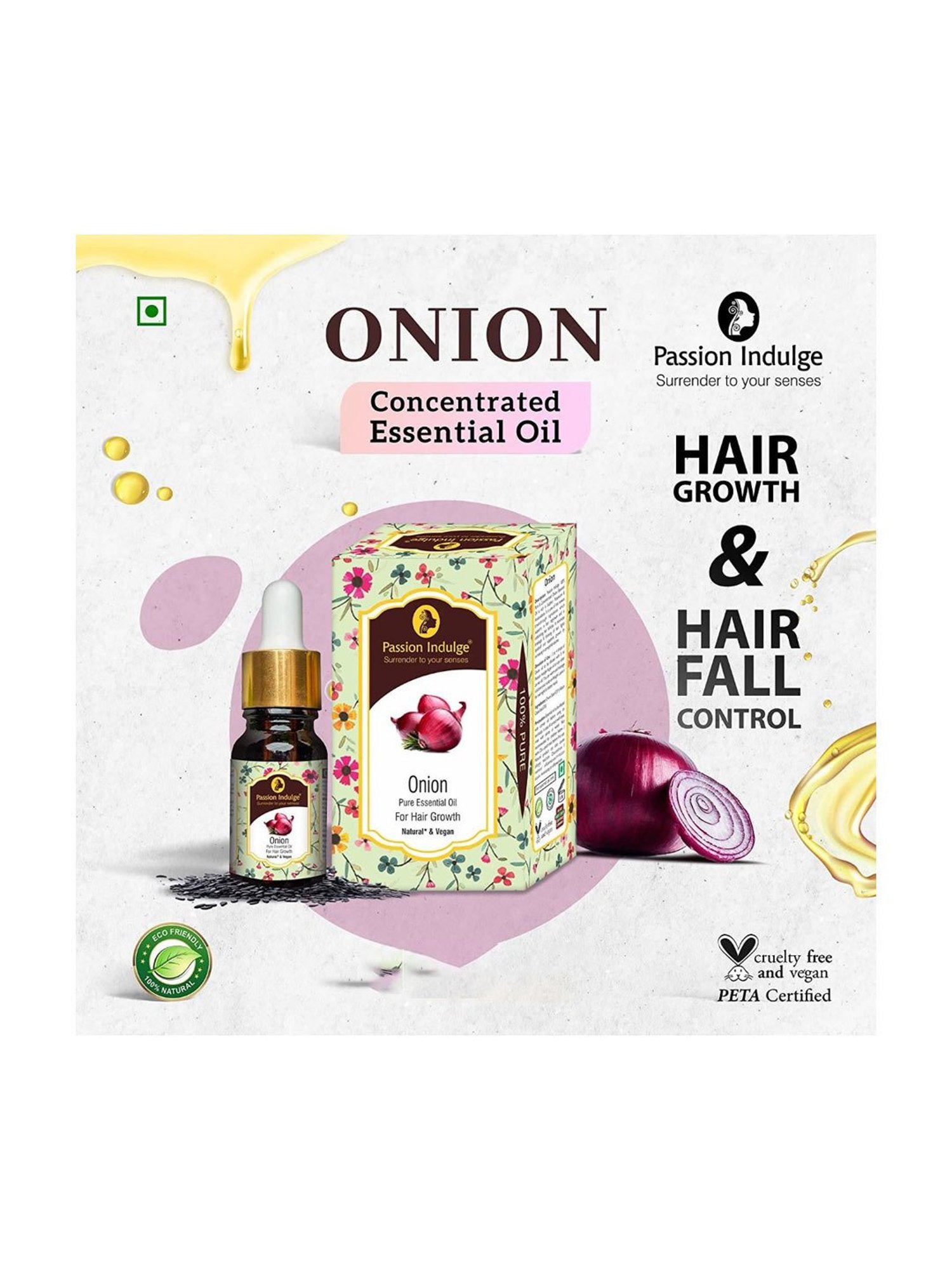 Passion Indulge Onion Seed Essential Oil - 10 ml