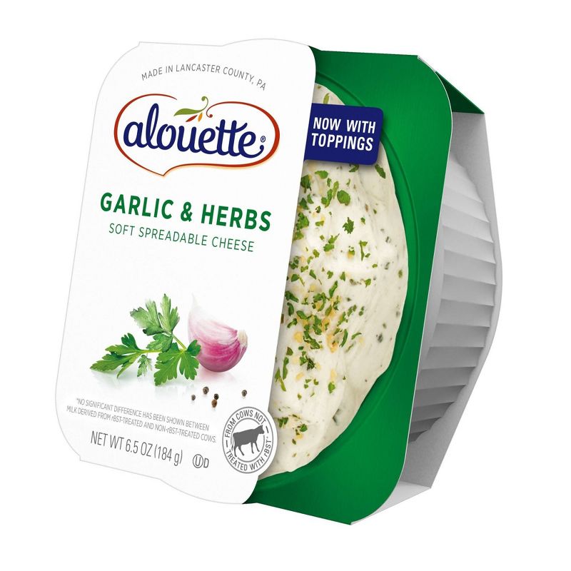 Alouette Garlic Herb Spread Cheese 6.5oz
