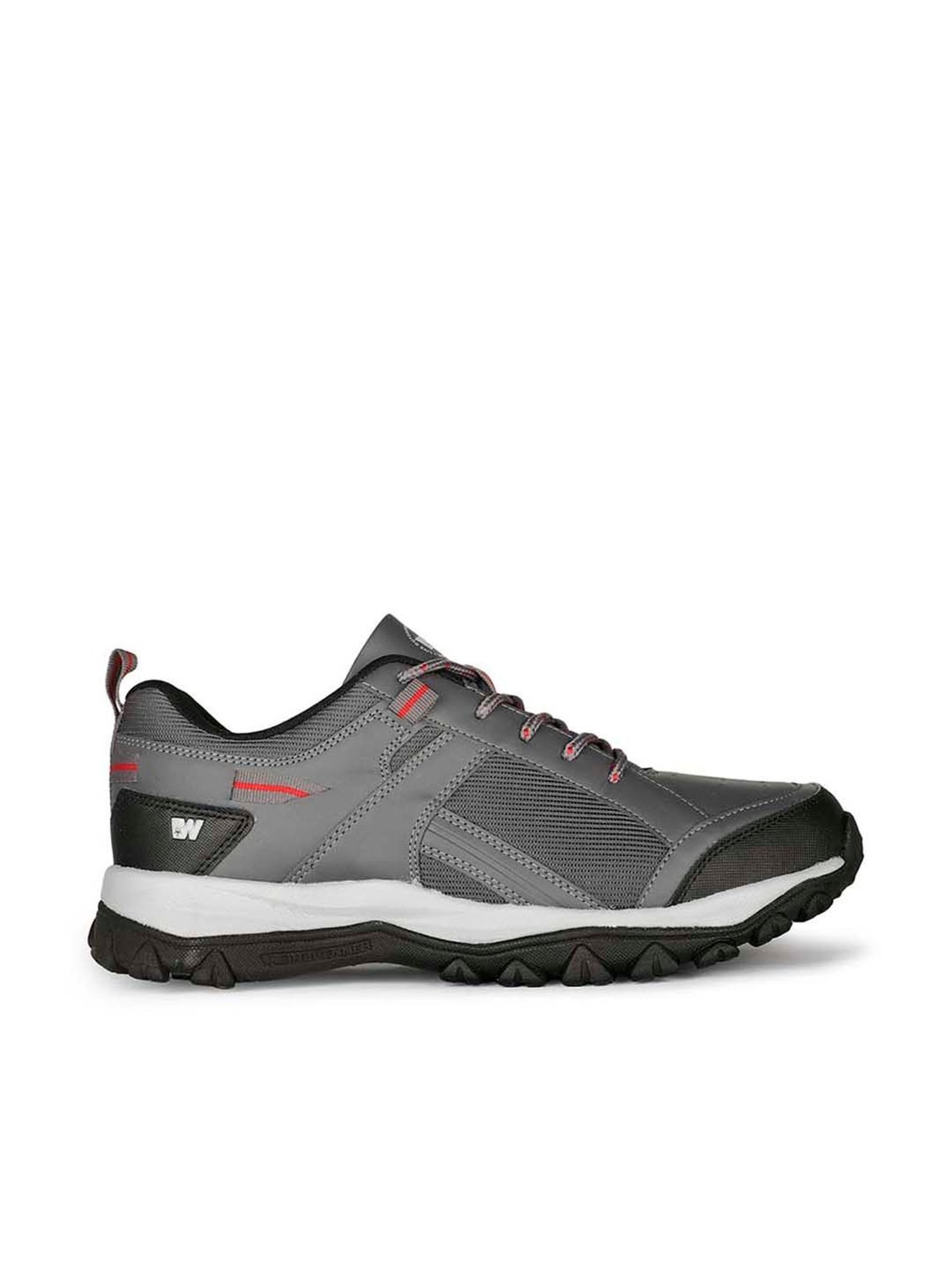 Weinbrenner by Bata Men's URAL 2.0 Grey Indoor Court Shoes