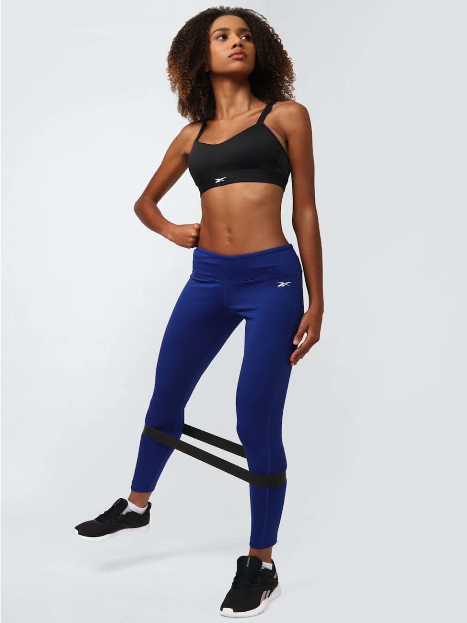 Clovia Teal Non Wired Padded Sports Bra