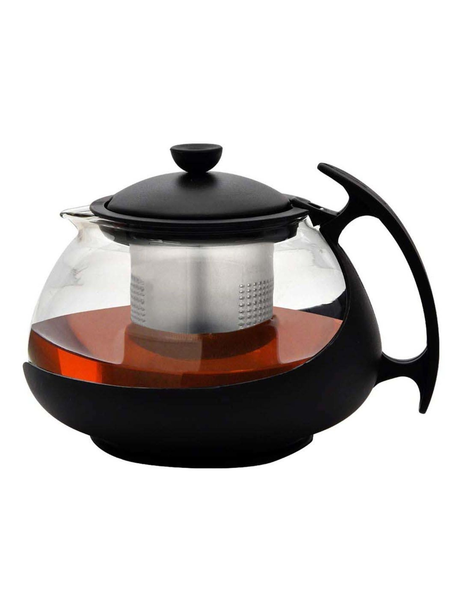 Wonderchef French Press Coffee & Tea Maker with Stainless Steel Plunger & Mesh (350 ml, Black)