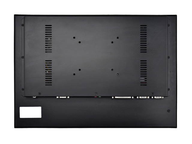 19" Industrial Panel PC,All in One Computer,Intel Quad Core J1900,Taiwan 5 Wire Touch Screen,Windows 7/10,Linux,(Black),[1VGA/3USB2/1USB3/1LAN/3COM/FAN],(4G RAM/64G SSD)