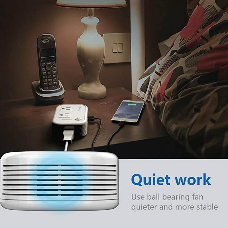 International Travel Adapter Power Step Down 220v to 110v Voltage Converter with 4port USB in UK European Italy Asia more than 150 Countries over the World