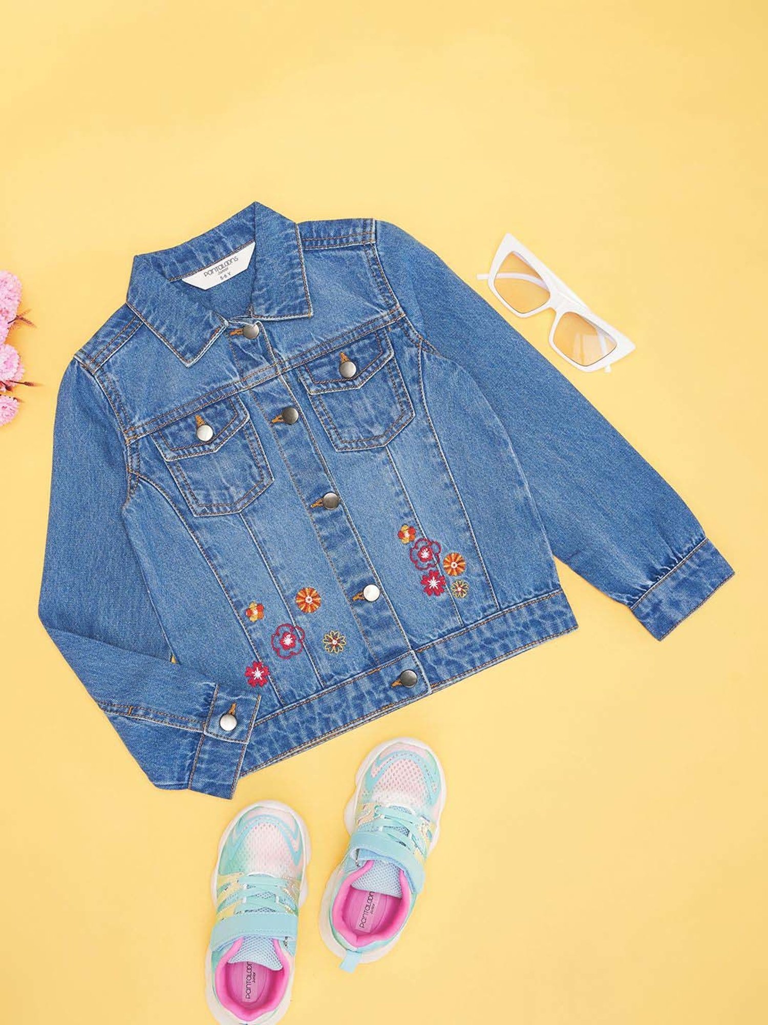 KIDS ONLY Anthracite Black Cotton Printed T-Shirt