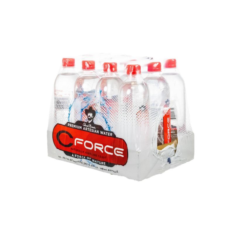 C Force Premium Artesian Water - 12pk/23.7 fl oz Bottles