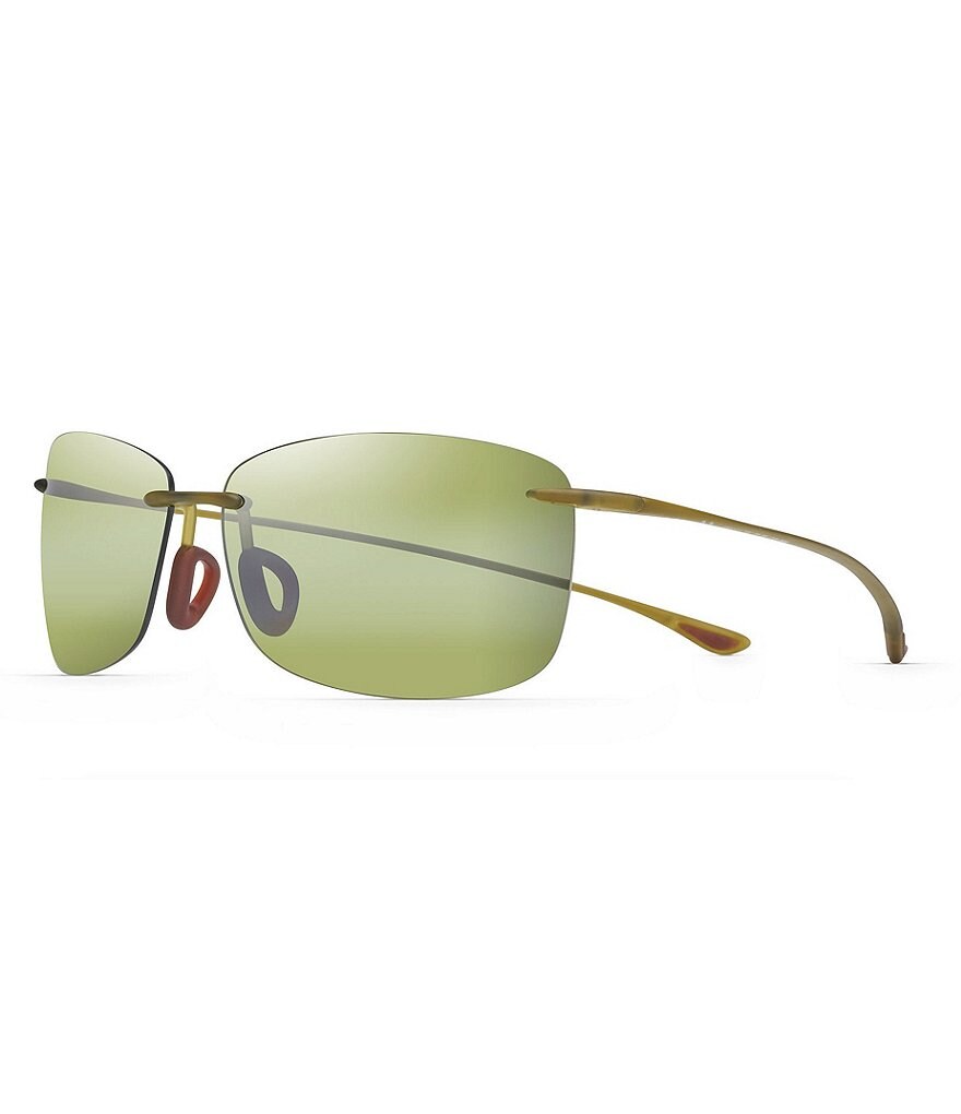 Maui Jim 'Akau PolarizedPlus2&reg; Rectangular 62mm Sunglasses
