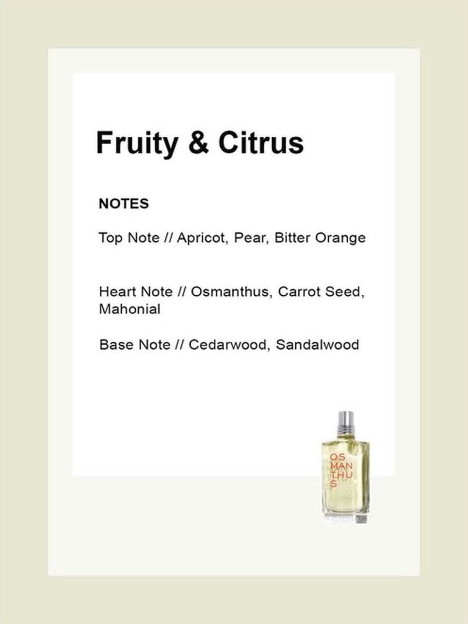 L'OCCITANE Osmanthus Eau de Toilette - 75 ml