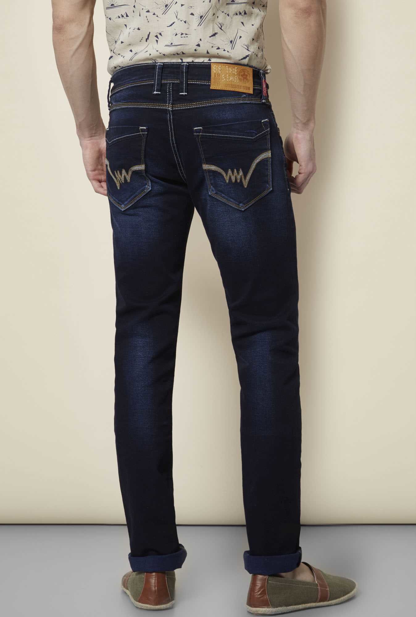 Lawman Blue Five Pocket Jeans