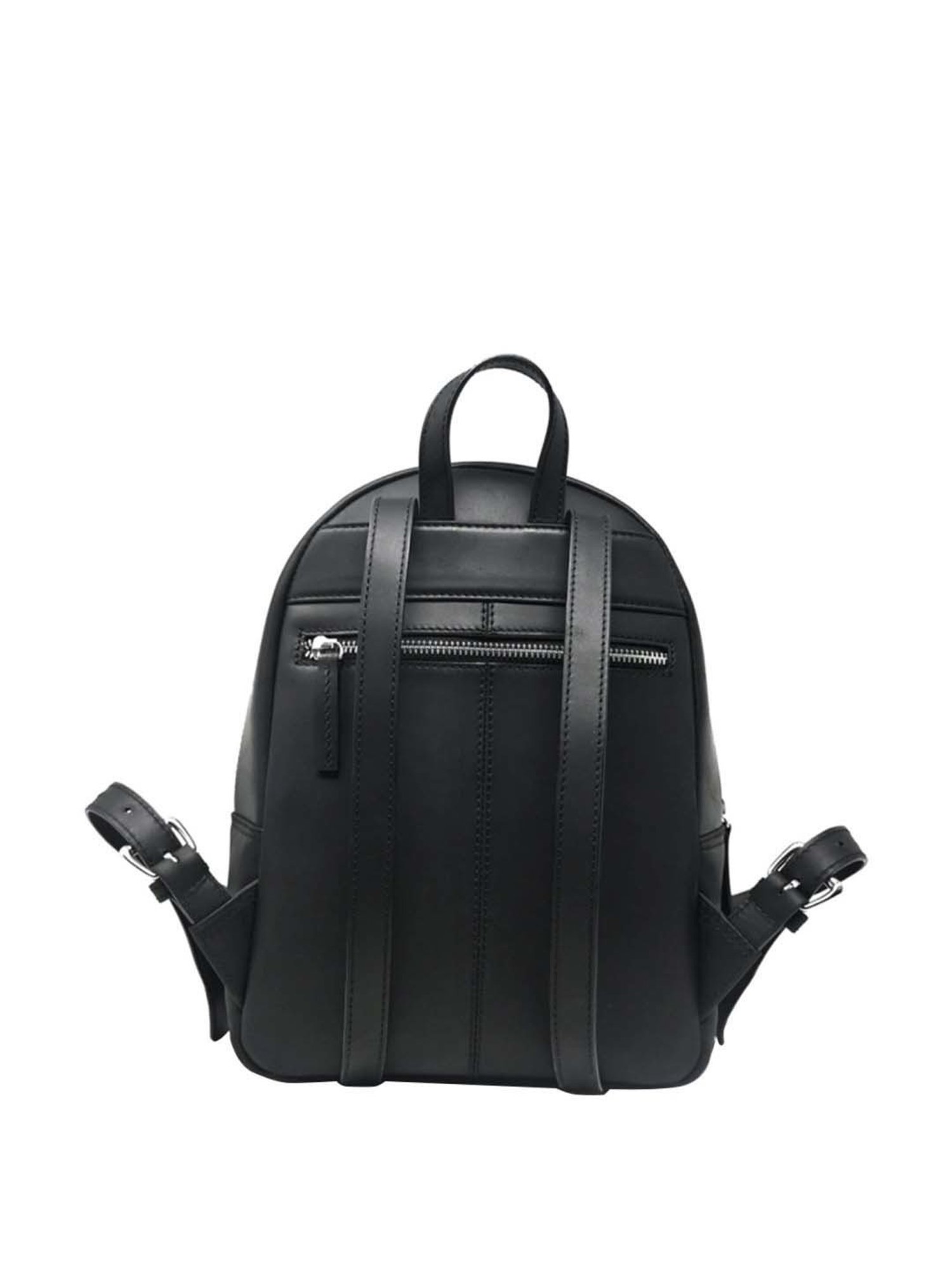 Tohl Fenwick Black Leather Medium Backpack