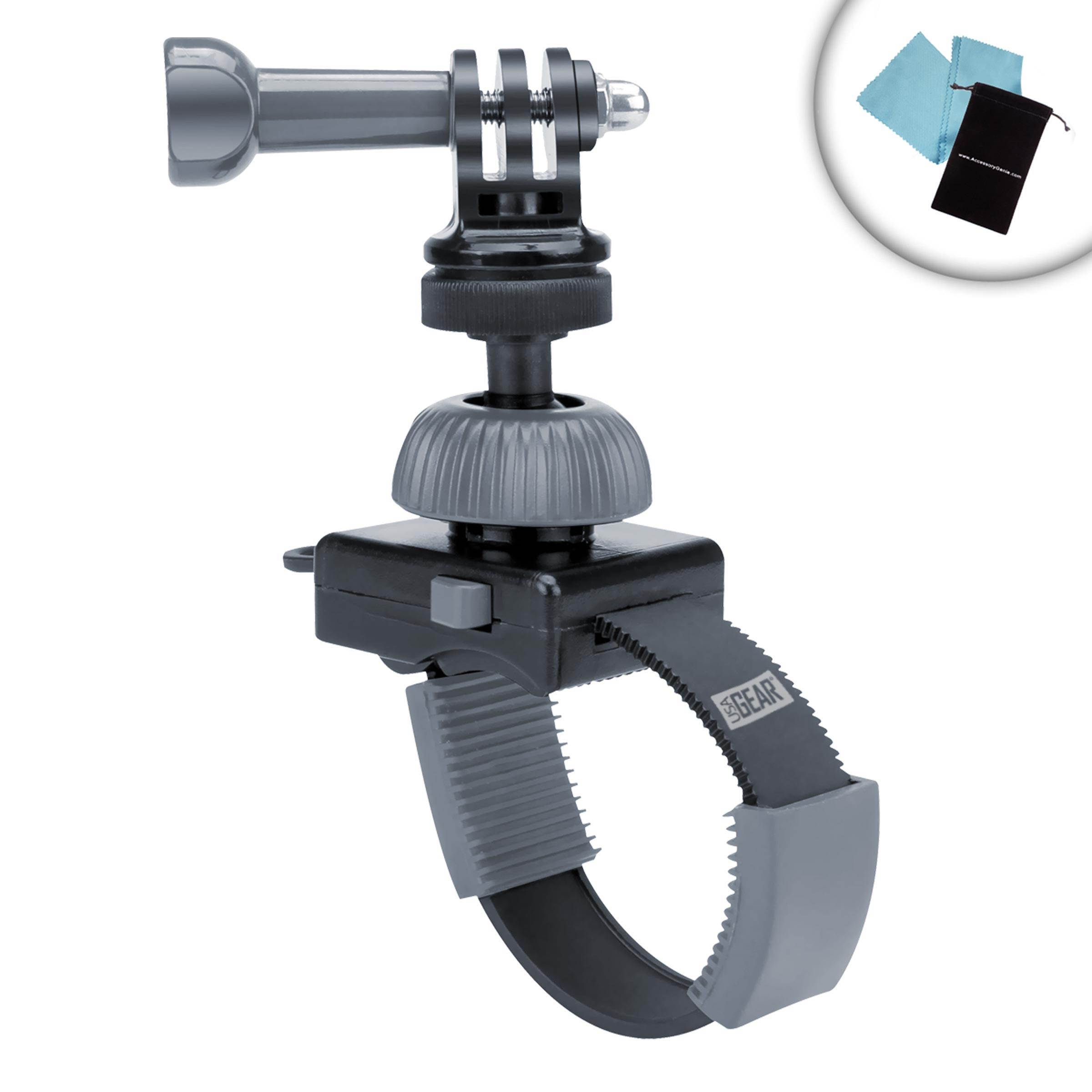 Extreme Ironing (EI) POV Zip Tie Action Camera Mount w/ 360 Degree Rotation by USA Gear