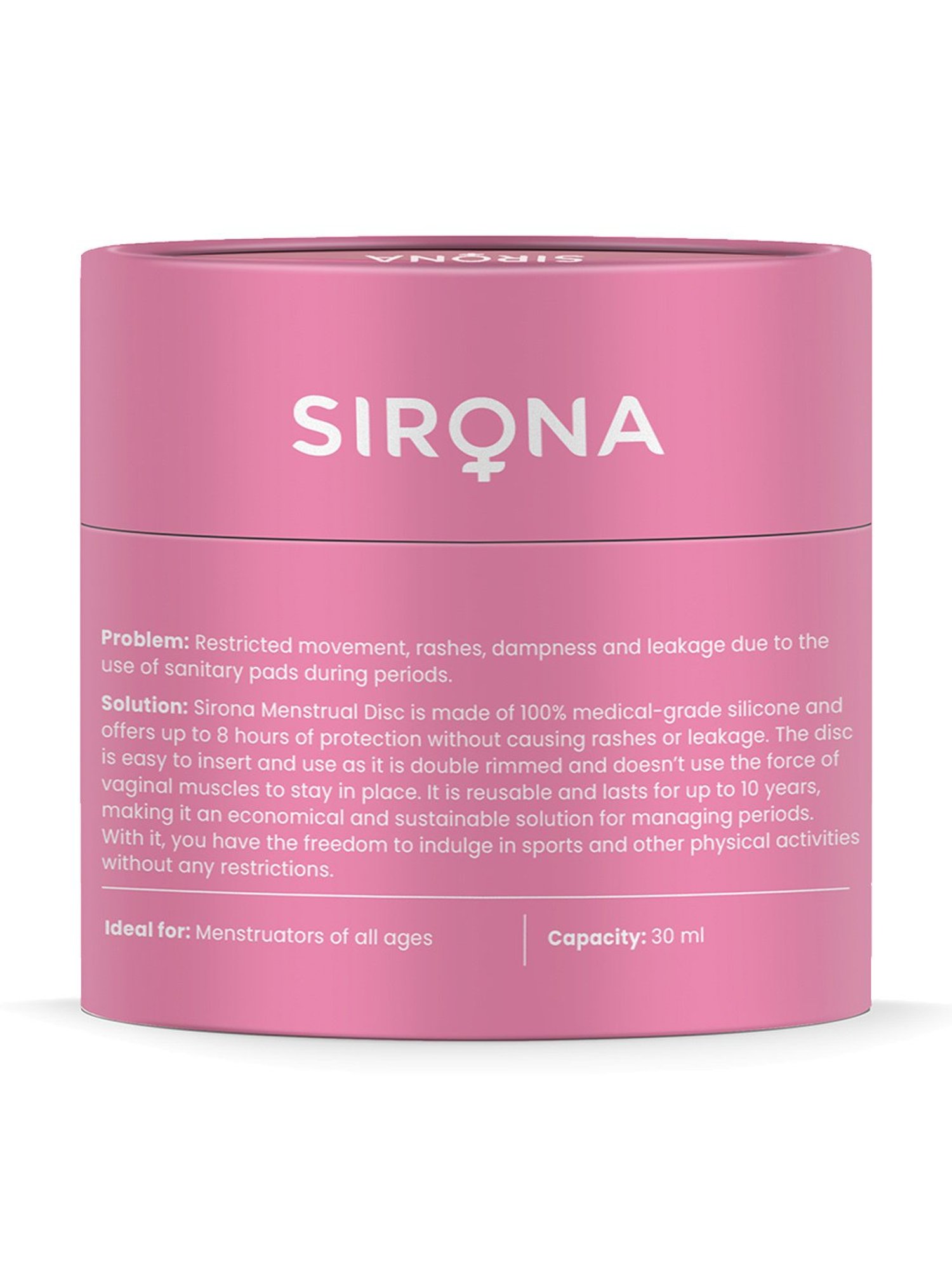 Namyaa Ultra Soft Medium Reusable Menstrual Cup - 50 gm