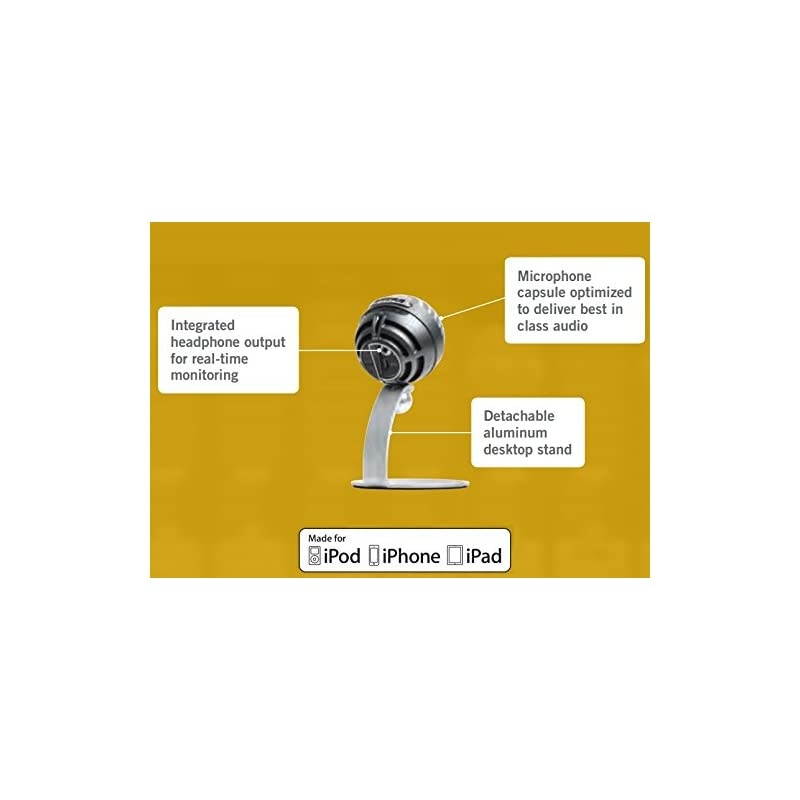 MV5 Digital Condenser Microphone Black + USB Lightning Cable