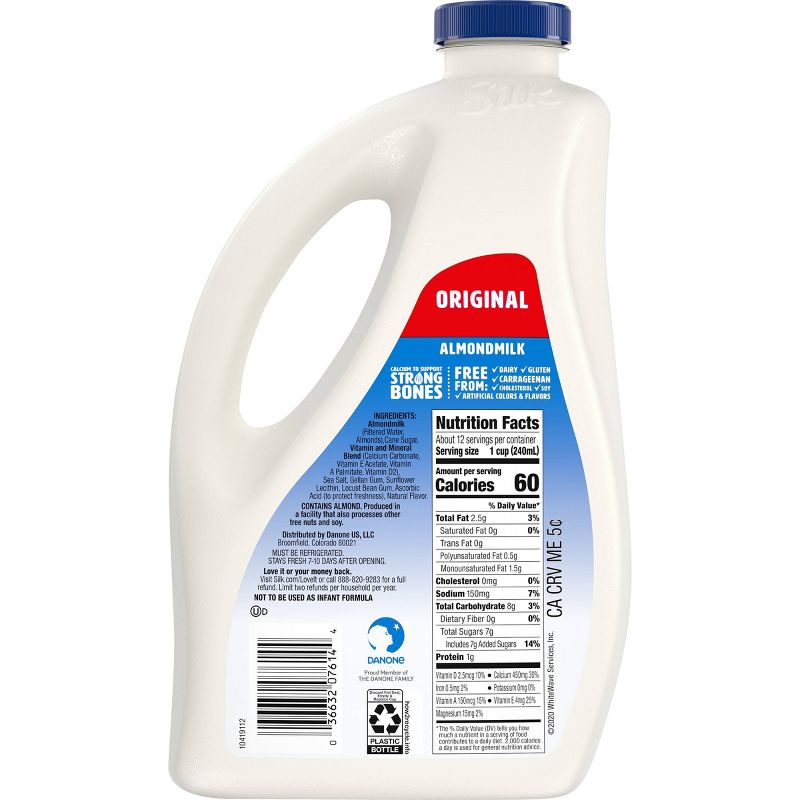 Silk Almond Milk Original - 96 fl oz