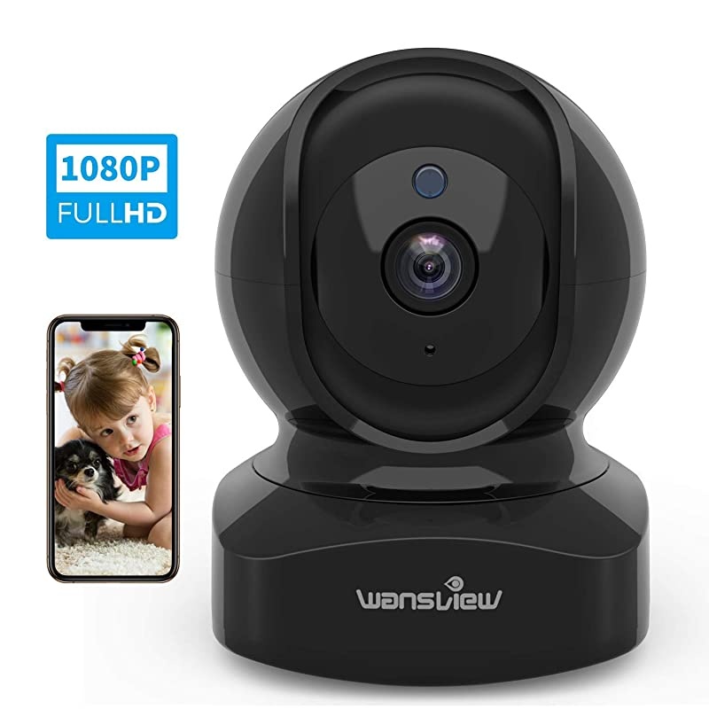 Wireless Security Camera IP Camera 1080P HD  WiFi Home Indoor Camera for BabyPetNanny Motion Detection 2 Way Audio Night Vision Compatible with Alexa with TF Card Slot and Cloud