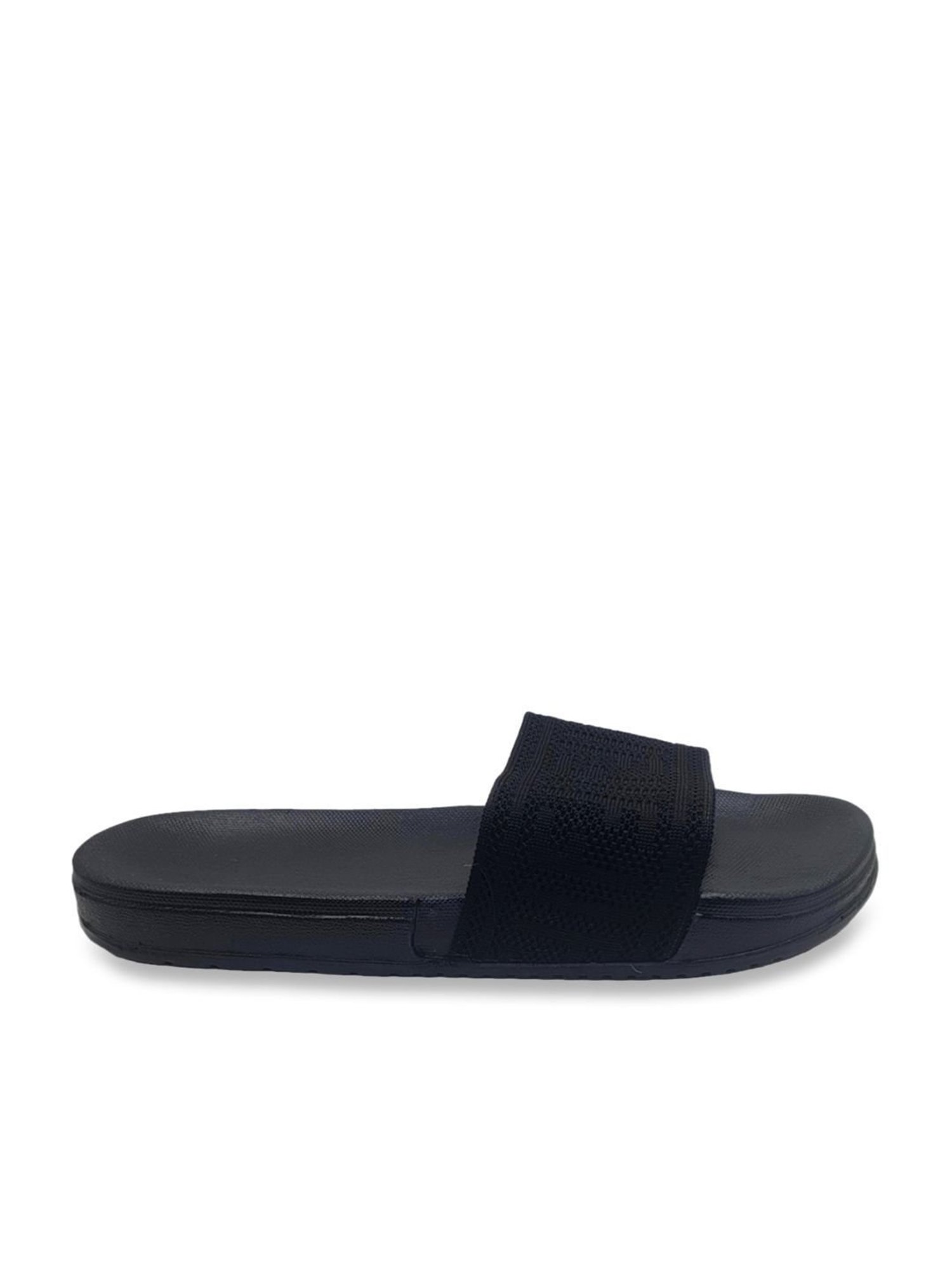 Pampy Angel Men's Black Casual Slides