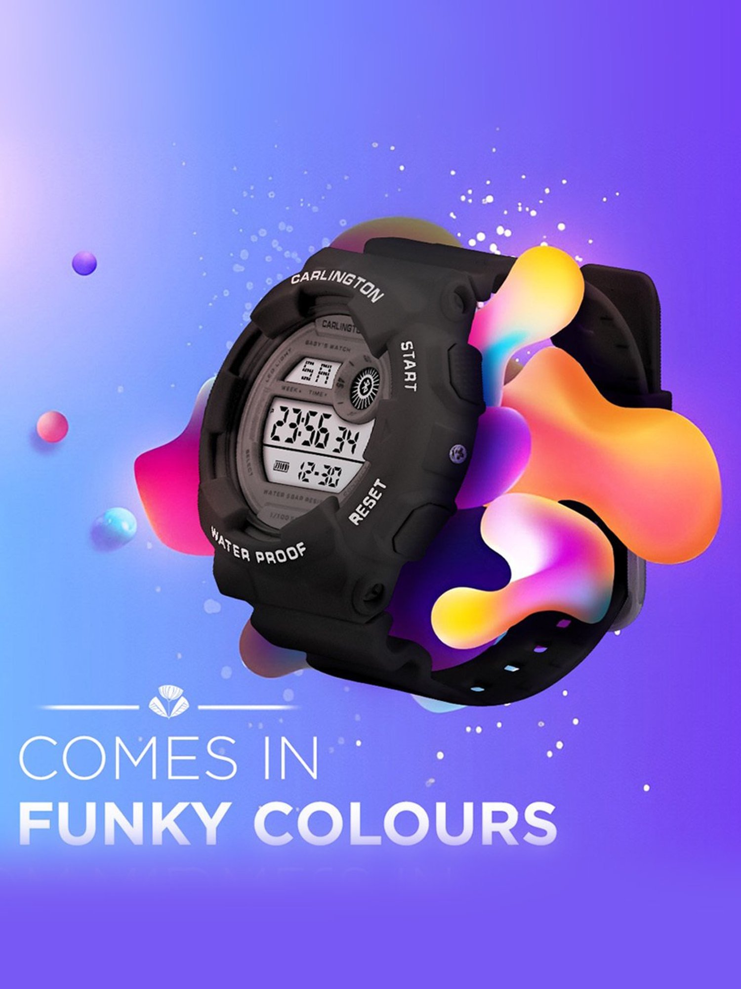 Zoop NS16017PP01 Unisex Digital Watch