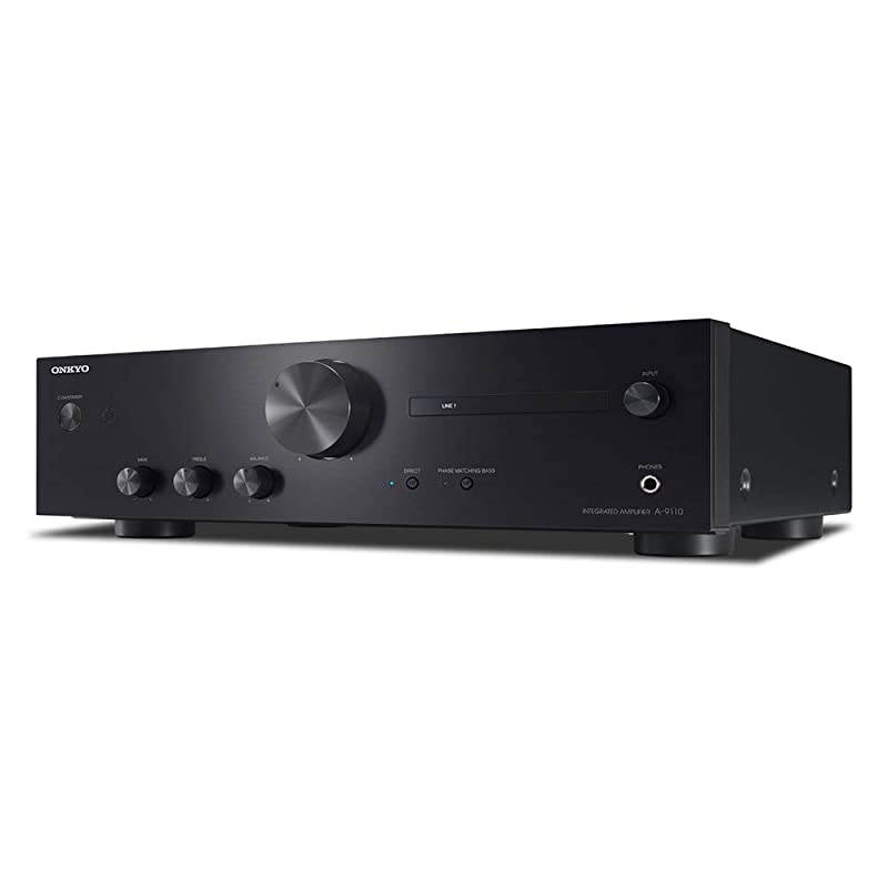 A-9110 Home Audio Integrated Stereo Amplifier - Black