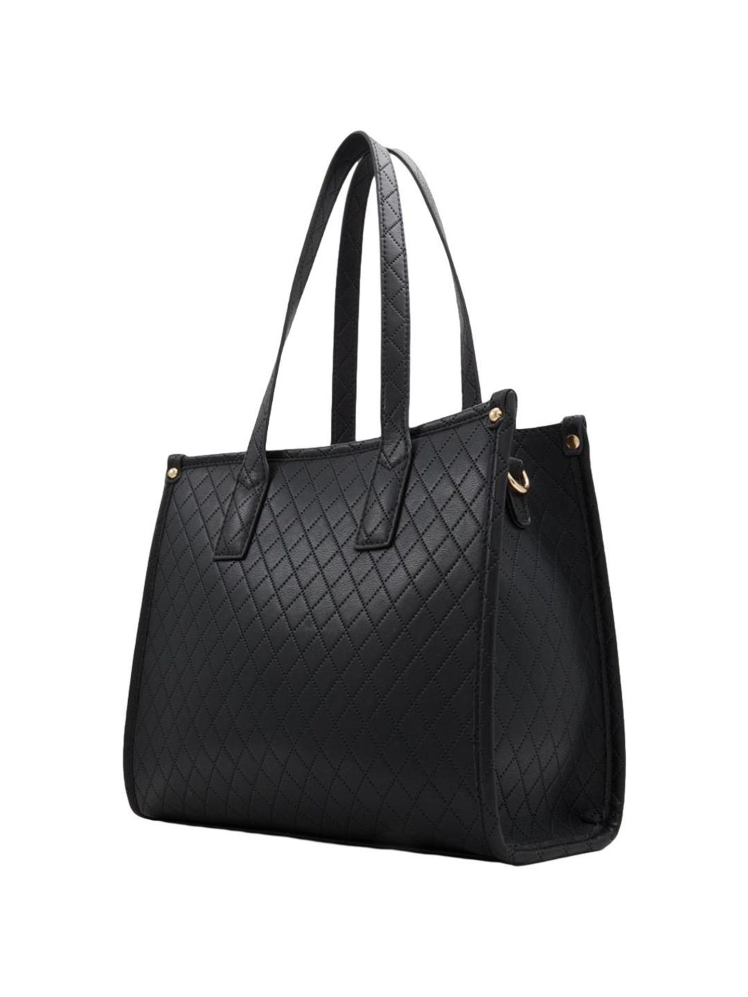 Call It Spring Black Textured Shoulder Handbag With Coin Case