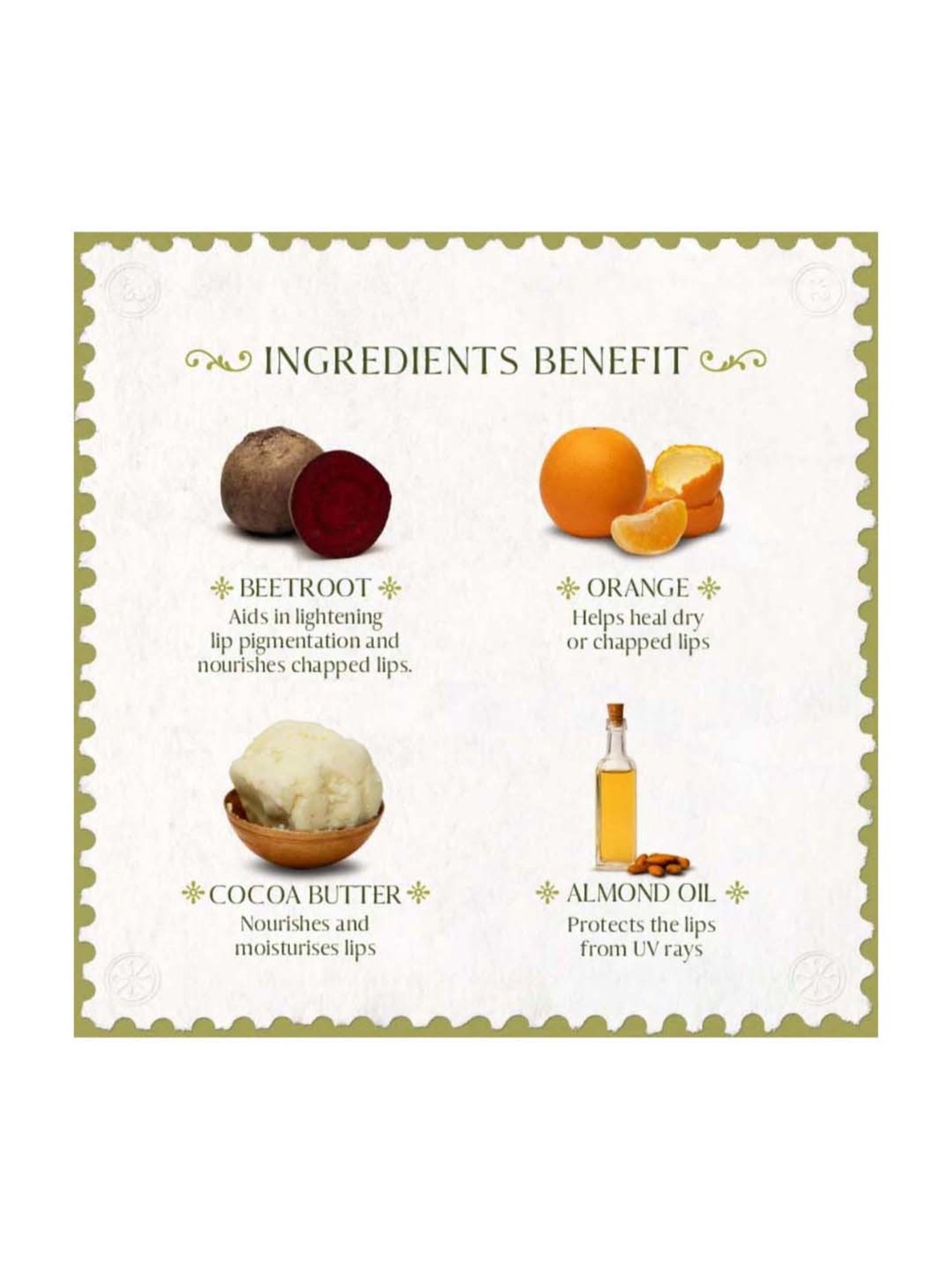 Old School Rituals Beets & Sweet Orange Concoction Lip Butter - 15 gm