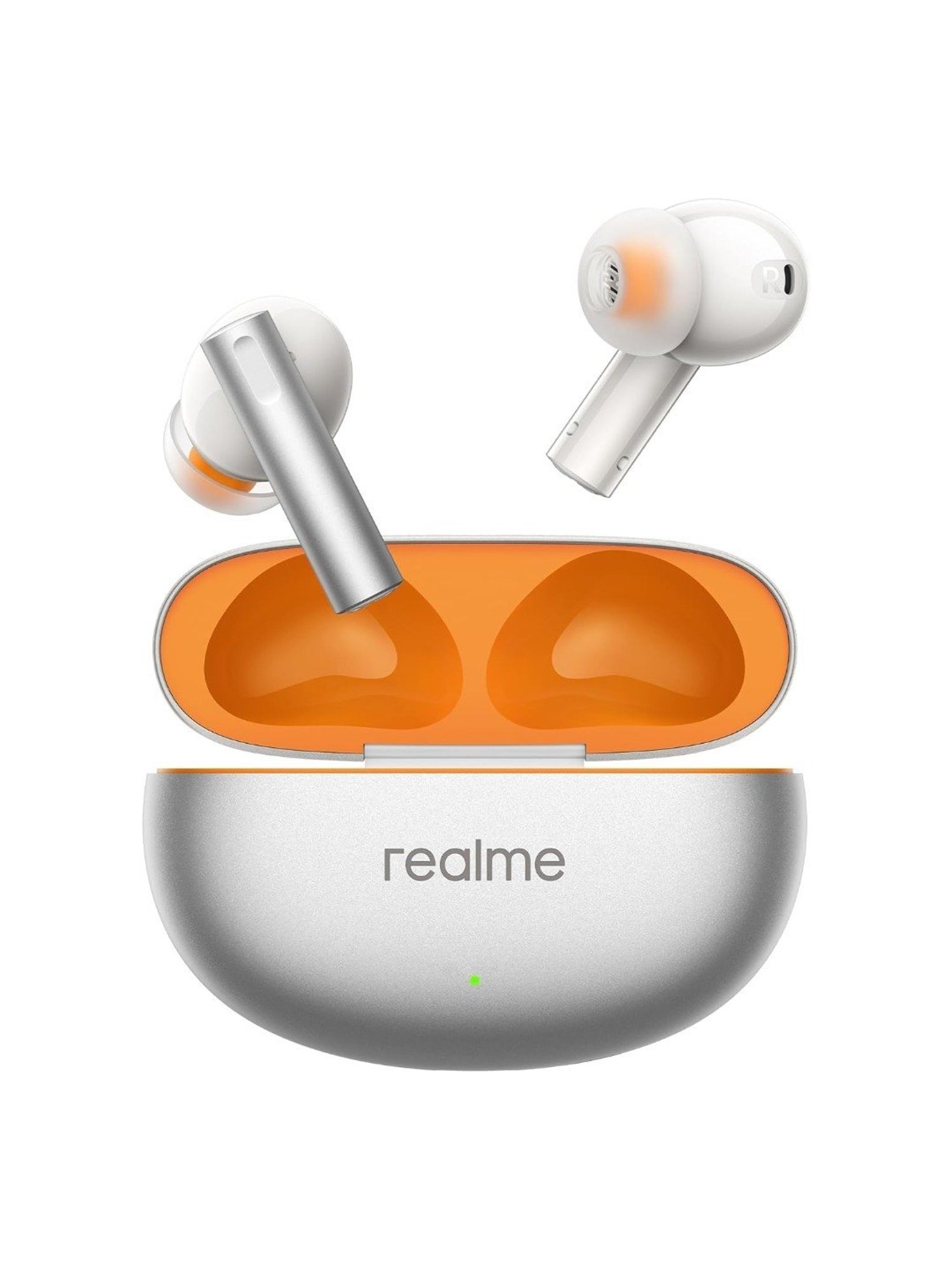 Realme Buds Air 6 In Ear BT Earbuds with 40Hrs Playtime (Flame Silver, True Wireless)