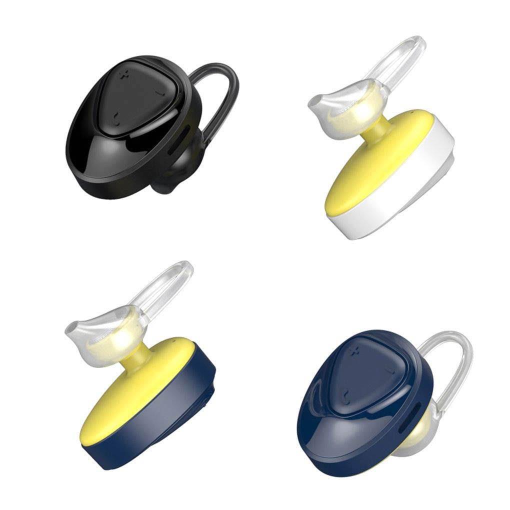 Zgeer Mini Wireless Bluetooth 4.2  Headset Dual Ear Stereo HiFi Earphone Earbuds with Charging Box