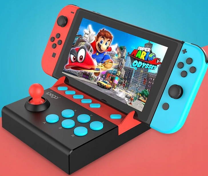 SWITCH Gladiator arcade game joystick