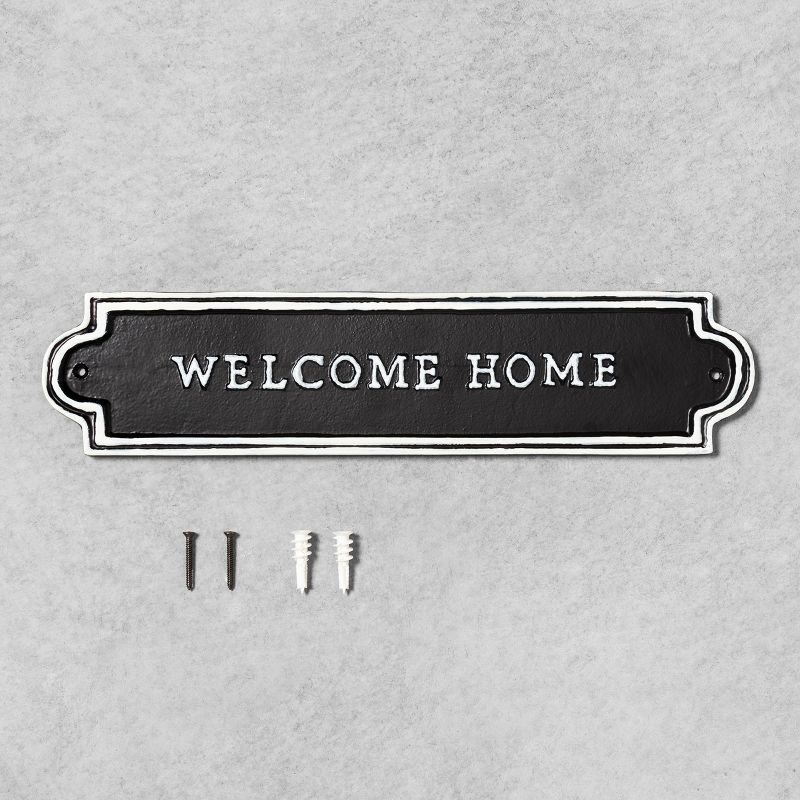 'Welcome Home' Wall Sign Black/White - Hearth & Hand™ with Magnolia