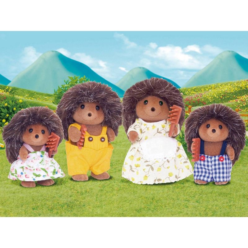 Calico Critters Pickleweeds Hedgehog Family