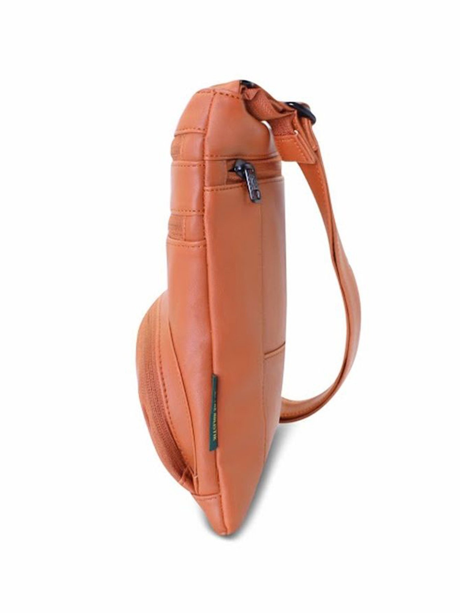 THE HOLISTIK Artistry Tan Solid Medium Cross Body Bag