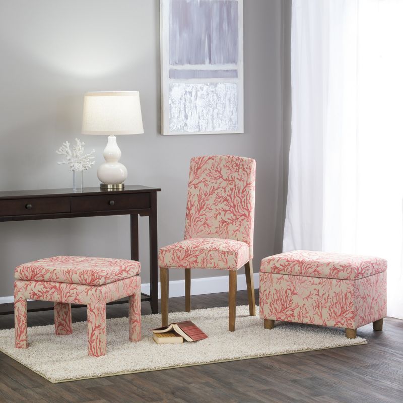 Parsons Dining Chair - Pink Coral - HomePop