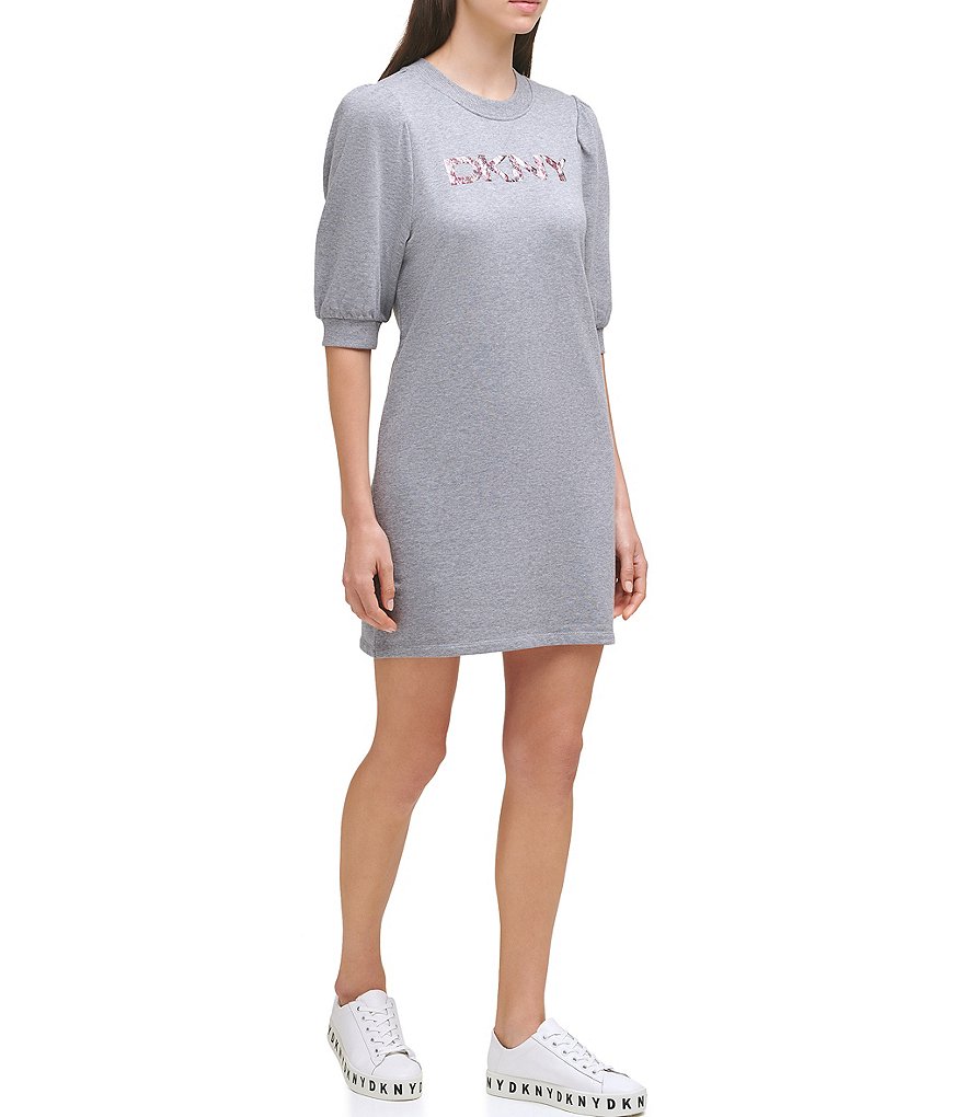 Eliza J Mock Halter High Neck Tiered Midi Dress