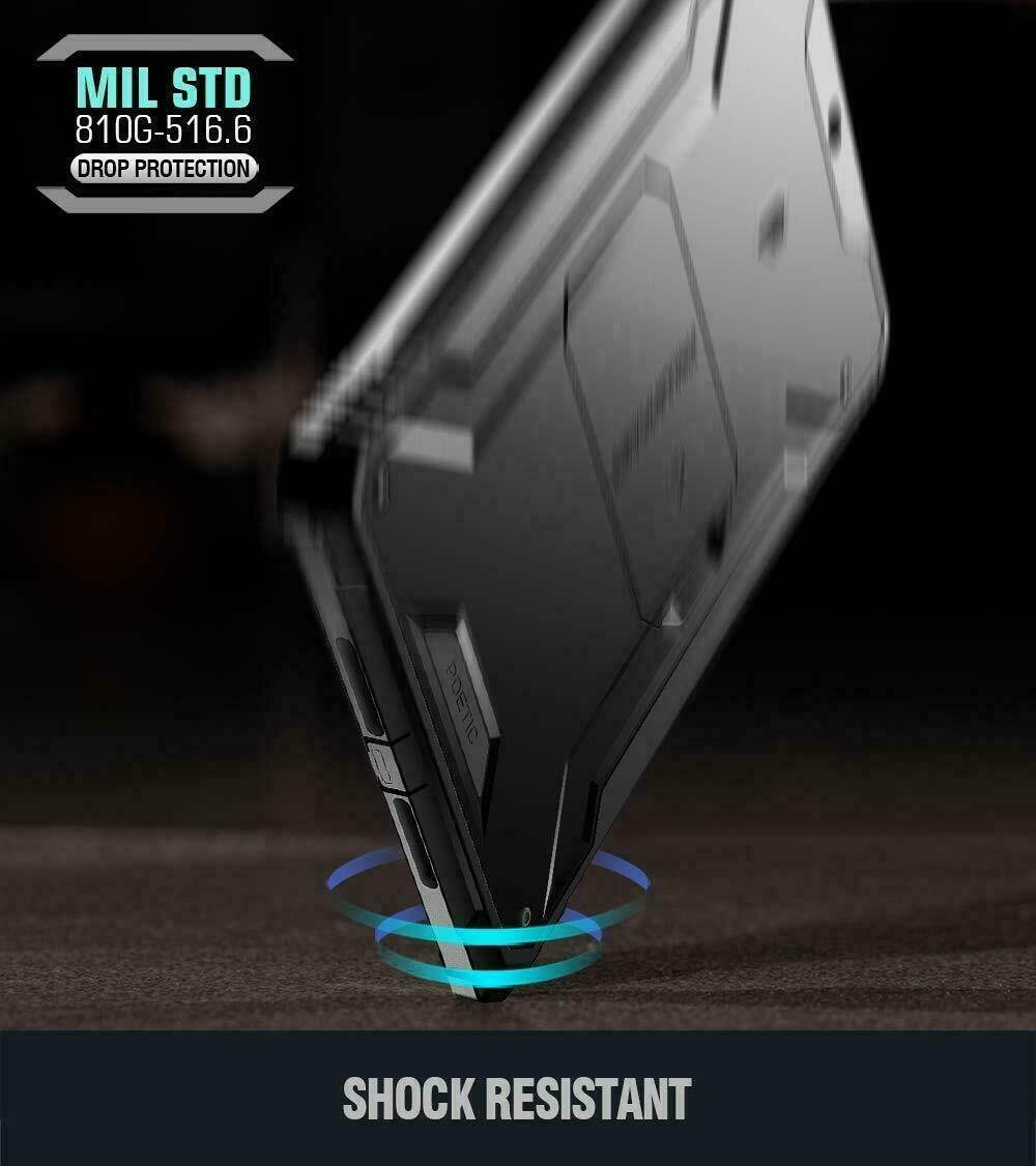 Case For Apple iPad 10.2 (2020&2019) Tablet With Kickstand Cover Black