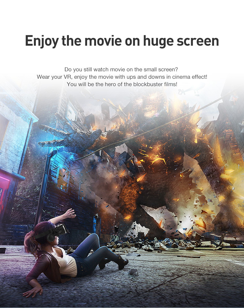 VR Headset Compatible With iPhone & Android Phone - Universal Virtual Reality Goggles - Play Your Best Mobile Games With Soft & Comfortable New 3D VR Glasses