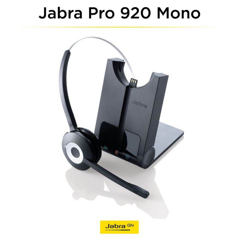 Jabra PRO 920 Mono Wireless Headset 920-65-508-105 with SafeTone Technology