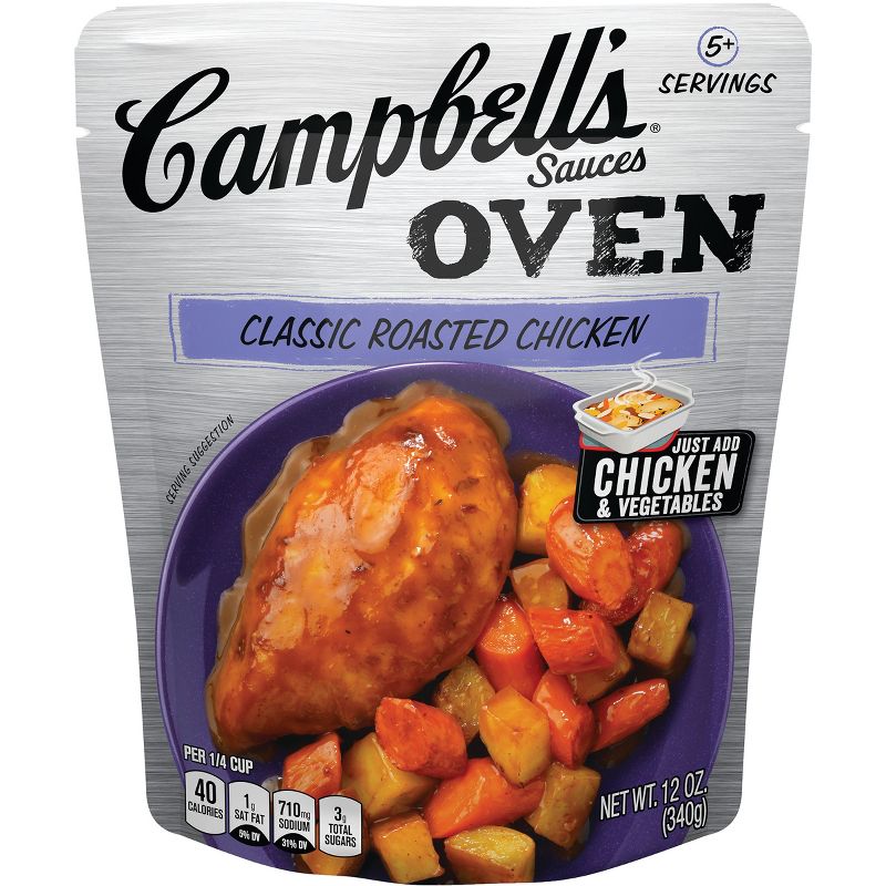 Campbell's Oven Sauces Classic Roasted Chicken 12oz
