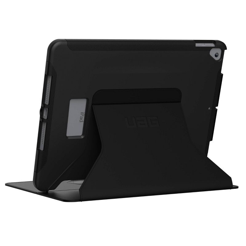 Urban Armor Gear (UAG) Apple iPad (7th/8th Gen) 10.2-inch Scout Case with Folio Cover - Black