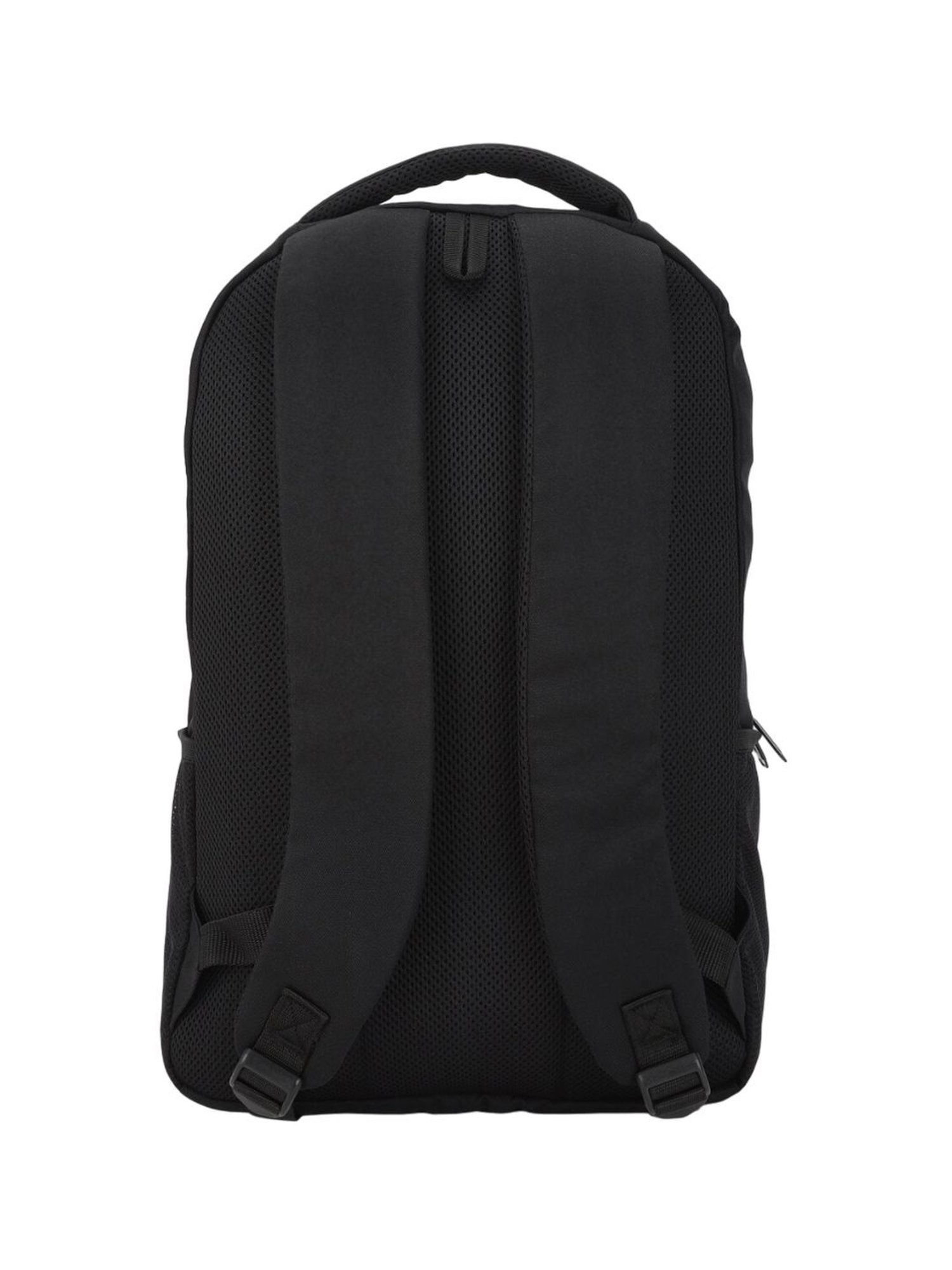 Reebok Black Polyester Solid Backpack