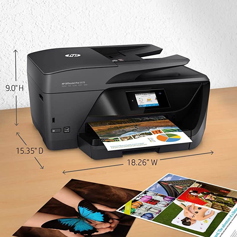 OfficeJet Pro 6978 AllinOne Wireless Printer with Mobile Printing Instant Ink  Dash Replenishment Ready T0F29A Renewed