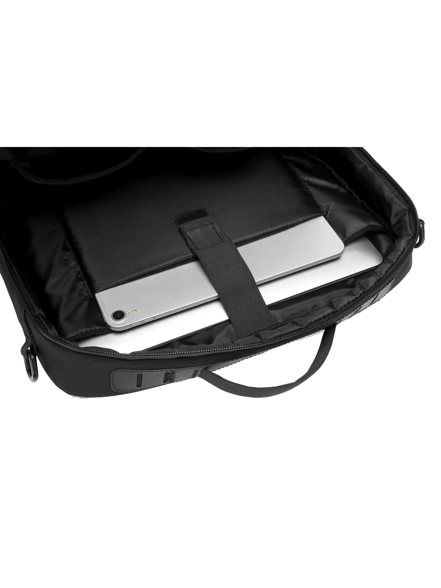 Ozuko Aero Wave Black Soft One Size Satchel Bag